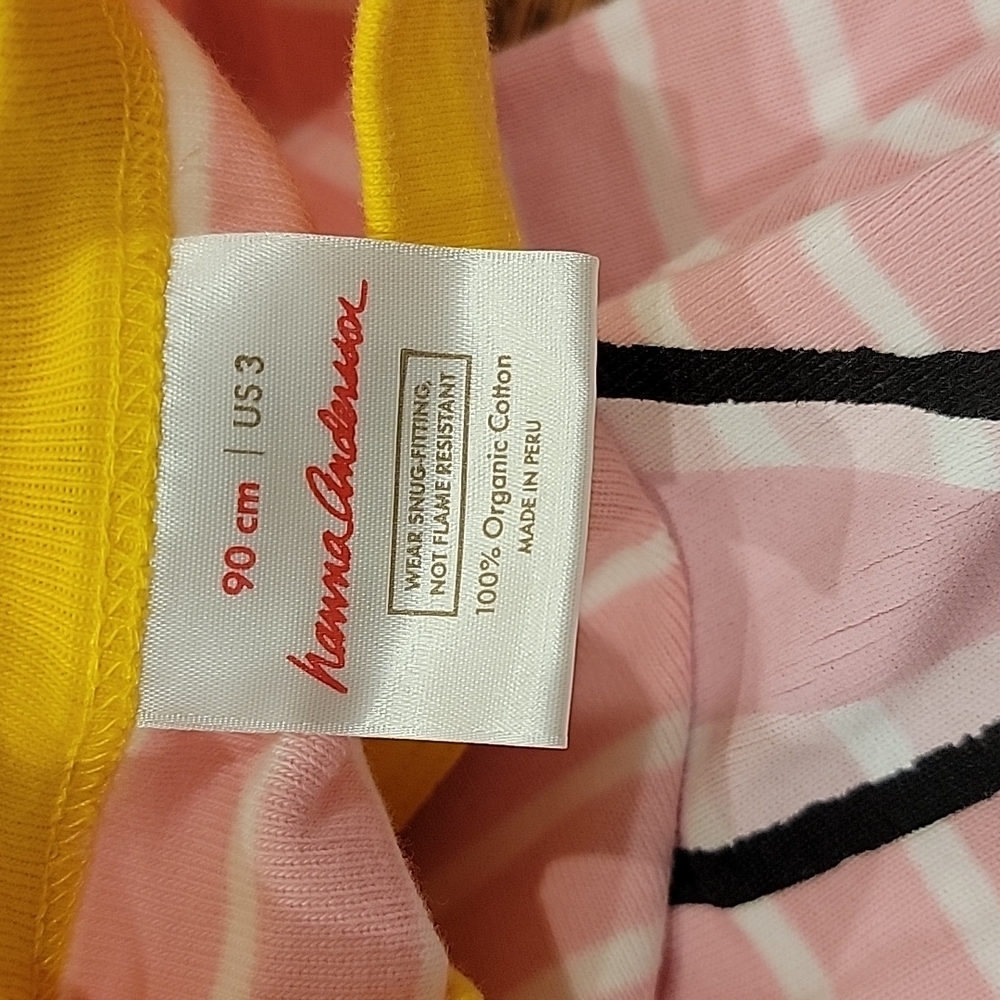 Hanna Andersson Size 90cm 3T pj's - Picture 4 of 4